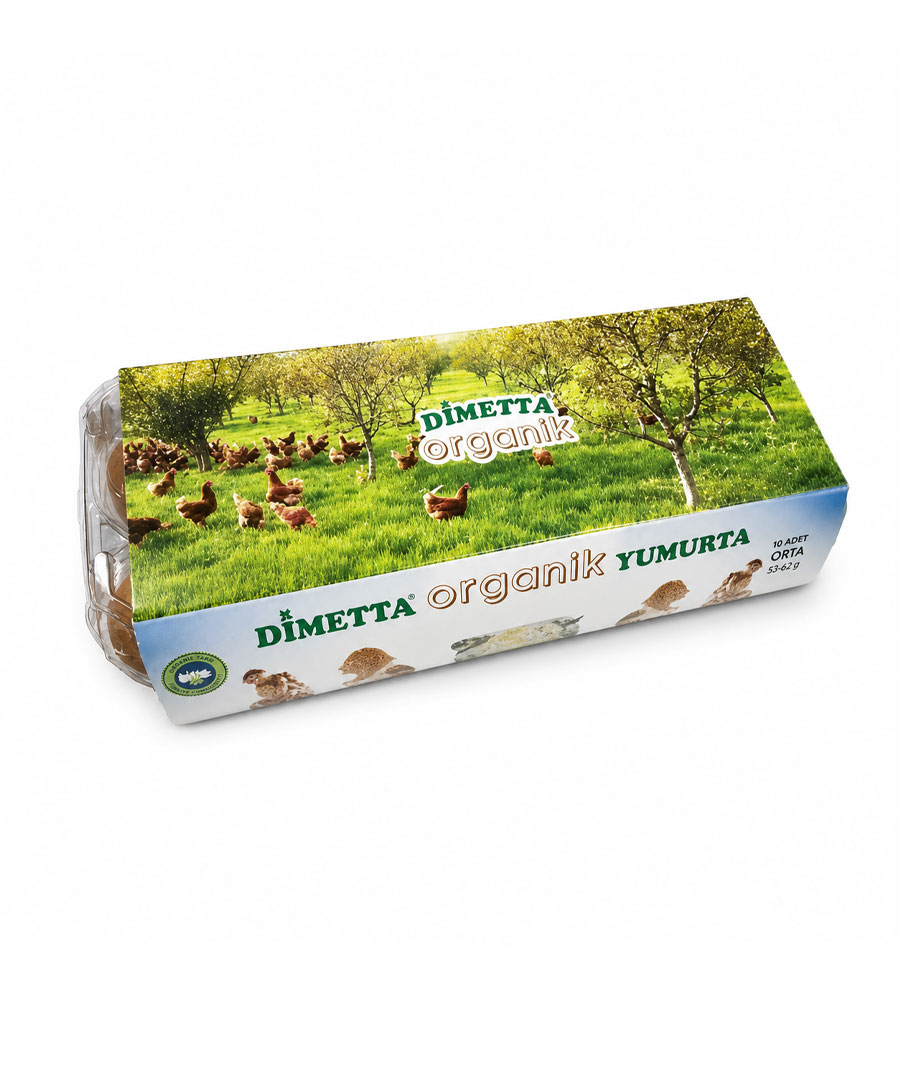 Dimetta Organik Yumurta 10'lu