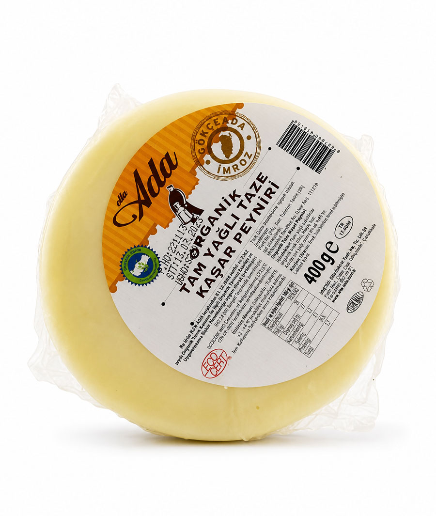 Elta Ada Organik Kaşar Peyniri 400 g