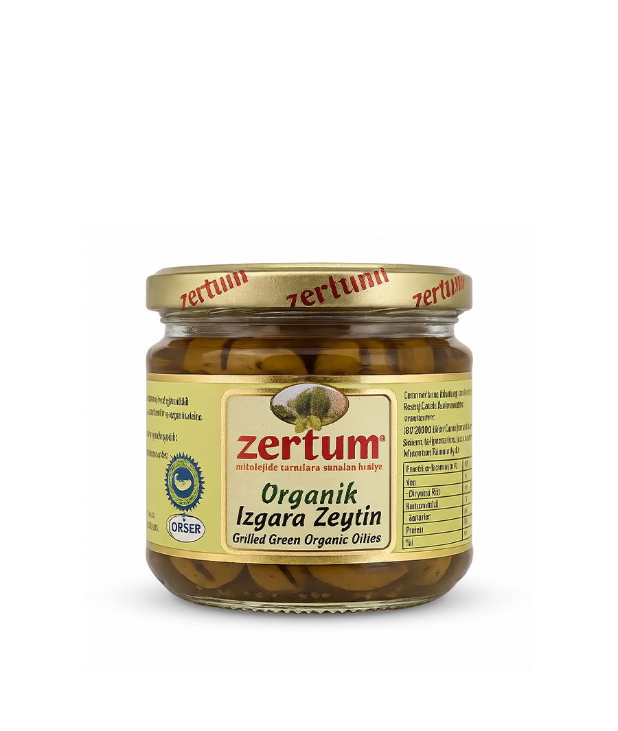 Zertum Organik Izgara Zeytin 265 g