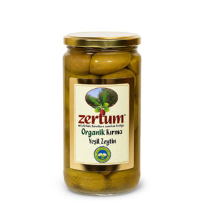 Zertum Organik Kırma Yeşil Zeytin 475 g