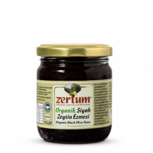 Zertum Organik Siyah Zeytin Ezmesi 180 g