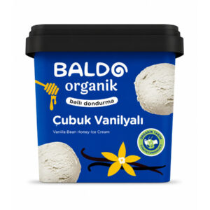 Baldo Organik Çubuk Vanilyalı Dondurma 400 g