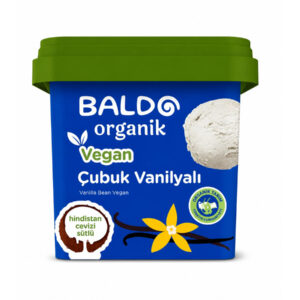 Baldo Organik Çubuk Vanilyalı Vegan Dondurma 400 g