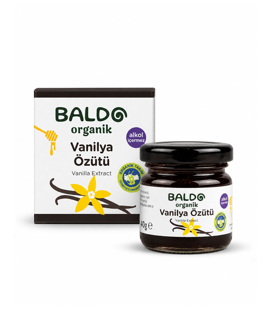 Baldo Organik Vanilya Özütü 40 g