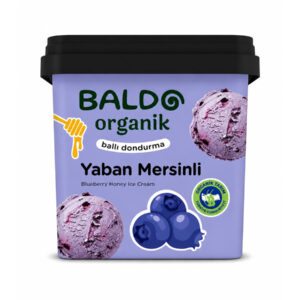 Baldo Organik Yaban Mersinli Dondurma 400 g