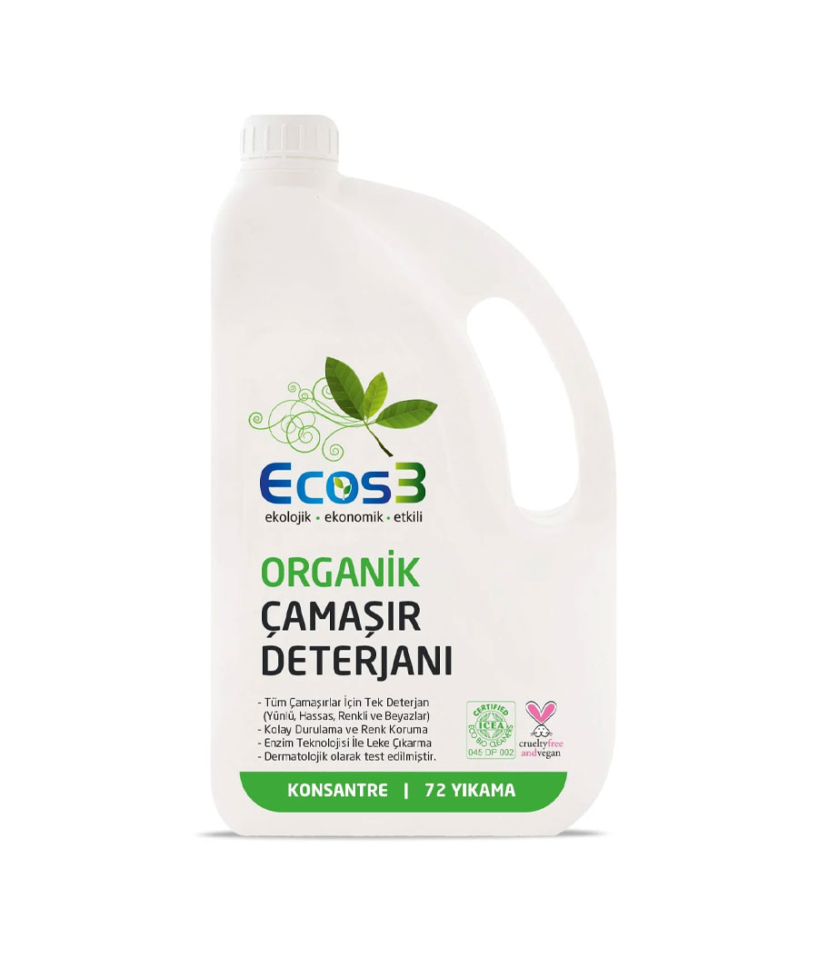 Ecos3 Organik Çamaşır Deterjanı 2500 ml