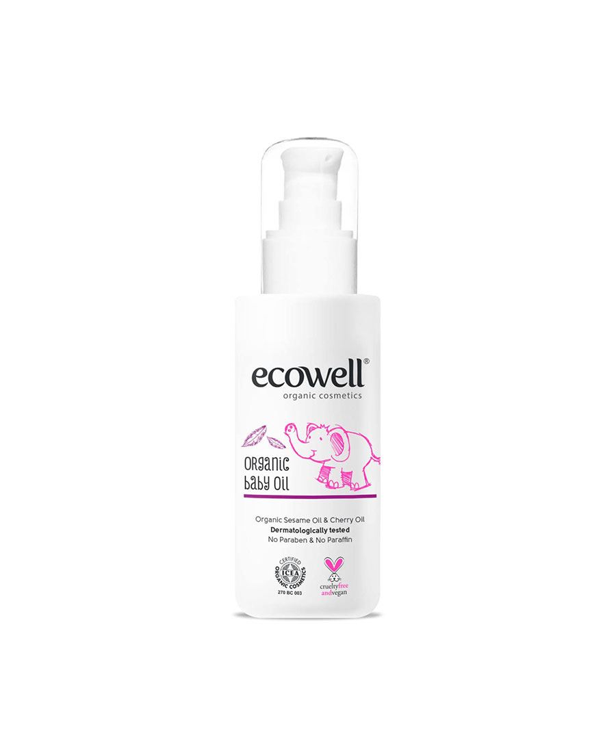 Ecowell Organik Bebe Yağı 100 ml