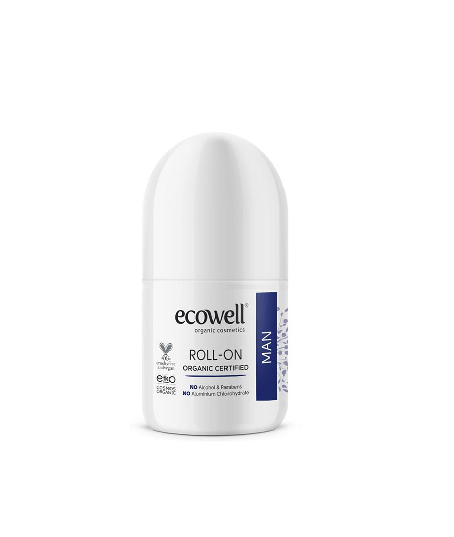 Ecowell Organik Roll On Deodorant Erkek 75 ml