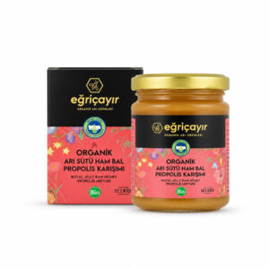 Eğriçayır Organik Arı Sütü - Bal - Propolis Karışımı 240 g
