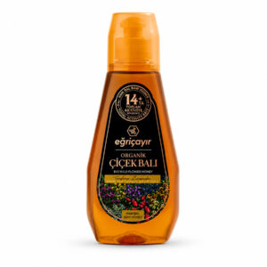 Eğriçayır Organik Çiçek Balı 420 g (Sıkma)