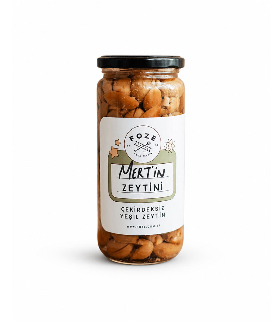 Foze Çekirdeksiz Çocuk Yeşil Zeytin 300 g