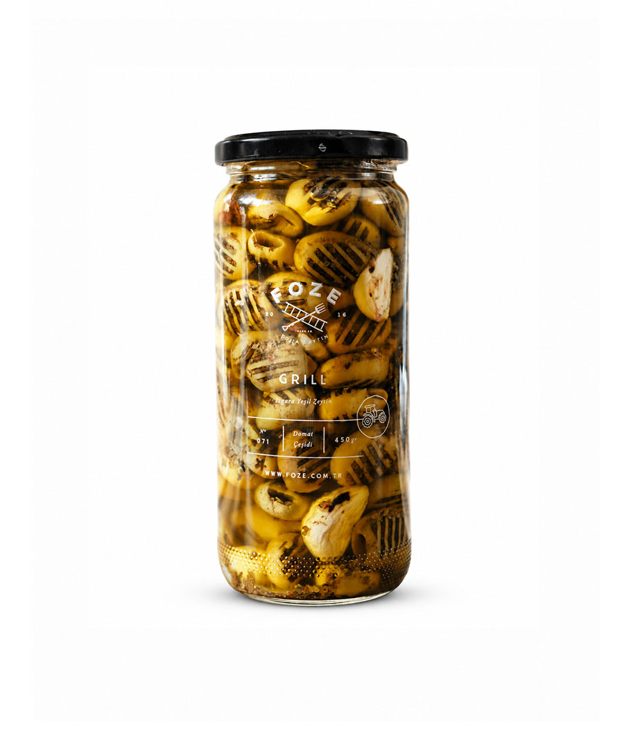Foze Grill (Izgara) Yeşil Zeytin 450 g
