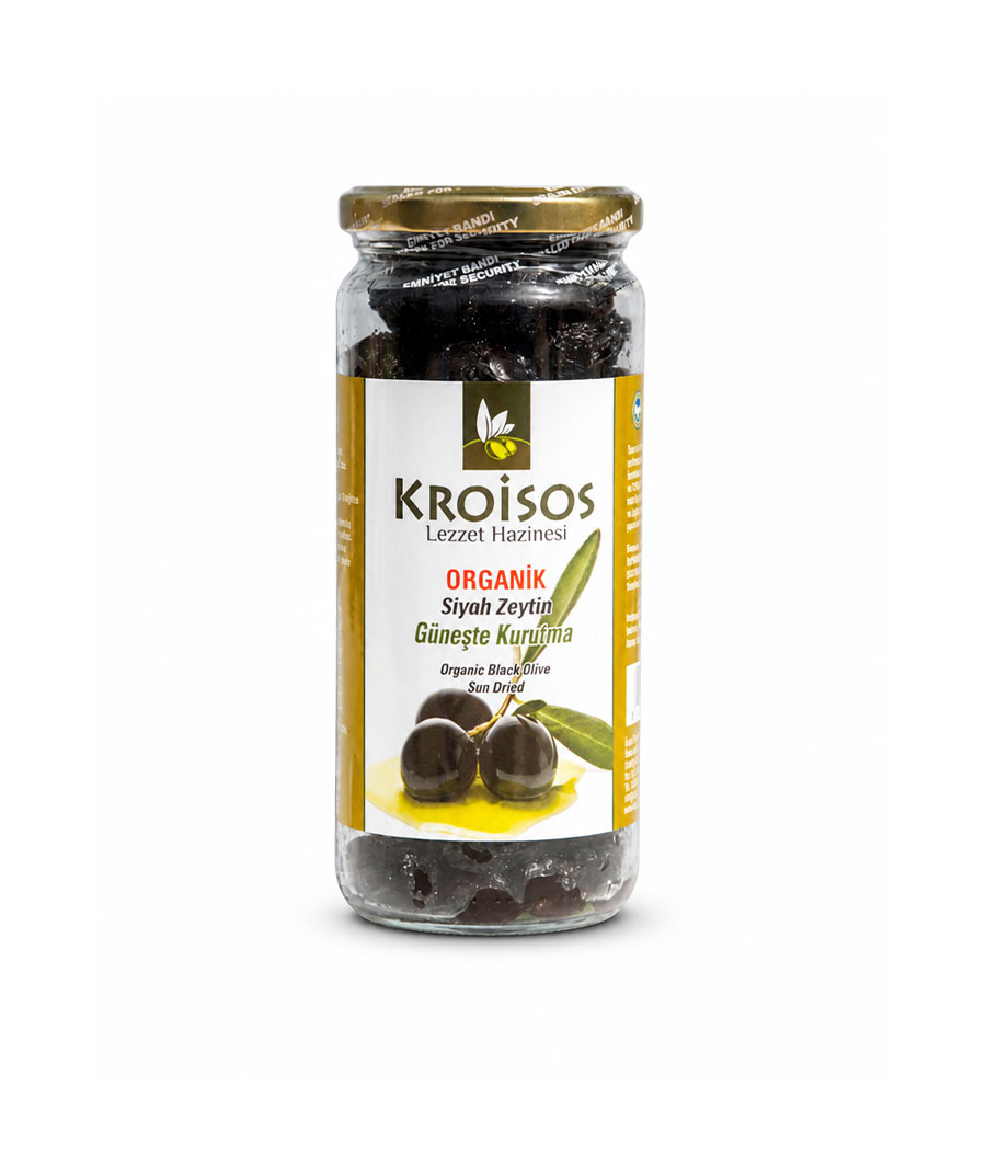 Kroisos Organik Siyah Zeytin 310 g