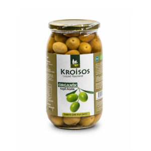 Kroisos Organik Yeşil Zeytin 600 g