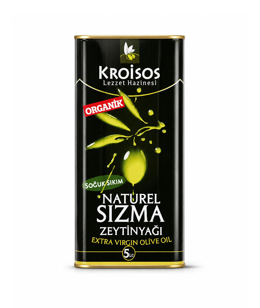 Kroisos Organik Zeytinyağı 5 lt