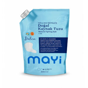 Mayi İyotlu İnce Öğütülmüş Doğal Kaynak Tuzu 2000 g