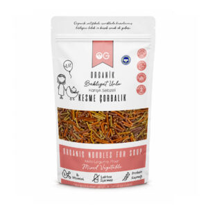OG Natural Organik Karışık Sebzeli Bakliyat Kesme Çorbalık 200 g