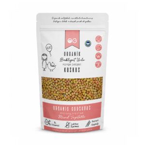 OG Natural Organik Karışık Sebzeli Bakliyat Unlu Bebek Kuskus 250 g