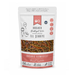 OG Natural Organik Karışık Sebzeli Bakliyat Unlu Tel Şehriye 180 g