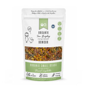 OG Natural Organik Karışık Sebzeli Boncuk Makarna 200 g