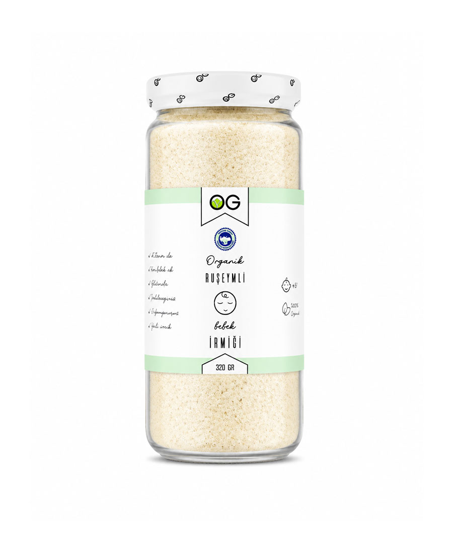 OG Natural Organik Ruşeymli Bebek İrmik 320 g
