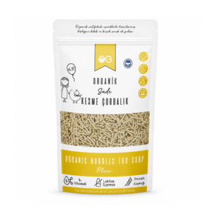 OG Natural Organik Sütsüz Yumurtasız Sade Kesme Çorbalık 200 g