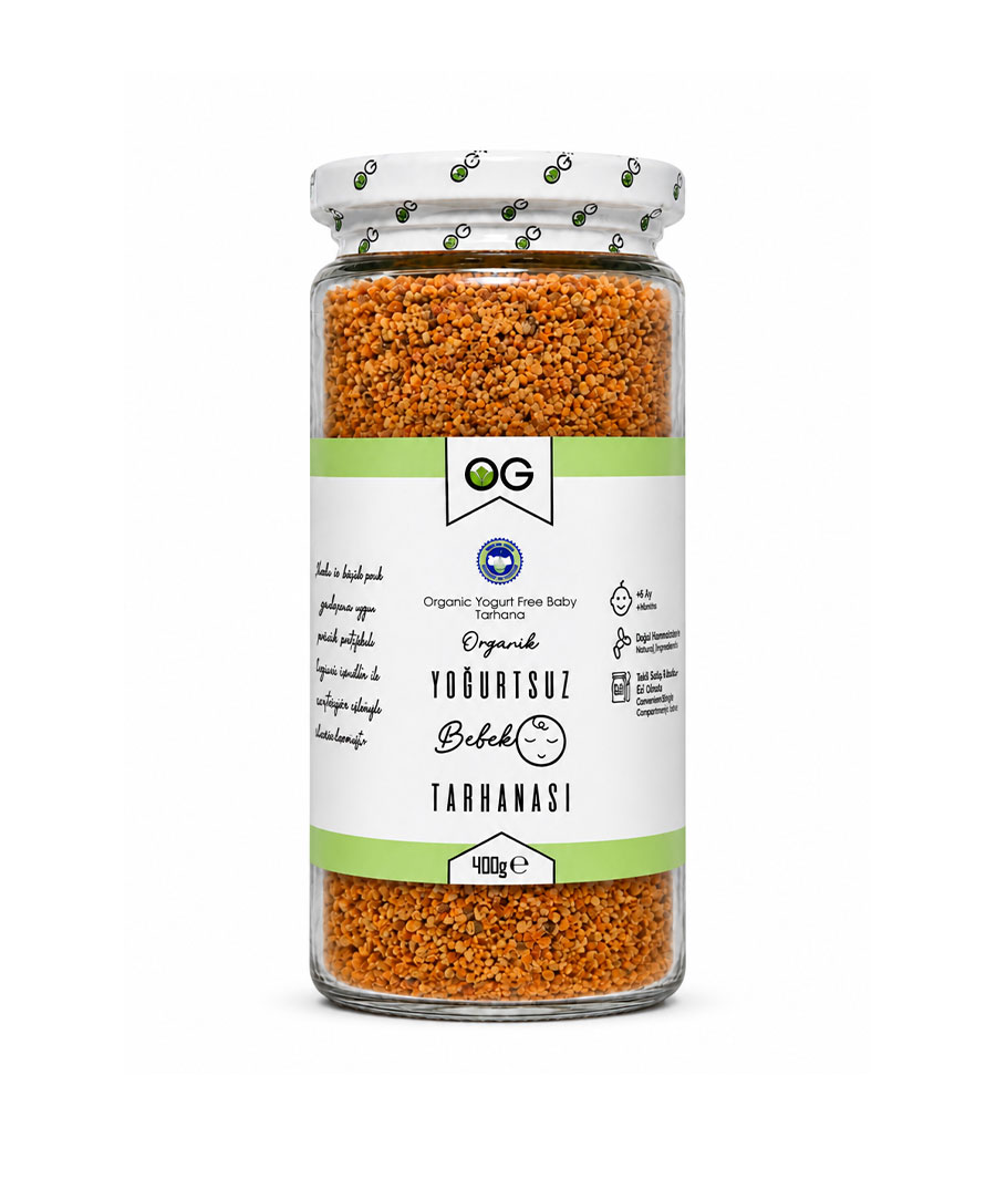 OG Natural Organik Yoğurtsuz Bebek Tarhanası 400 g