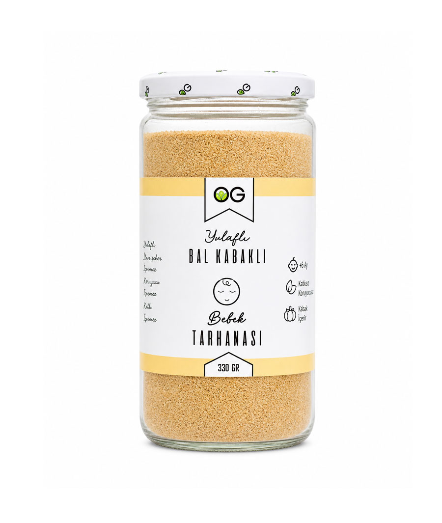 OG Natural Organik Yulaflı Balkabaklı Bebek Tarhanası 330 g