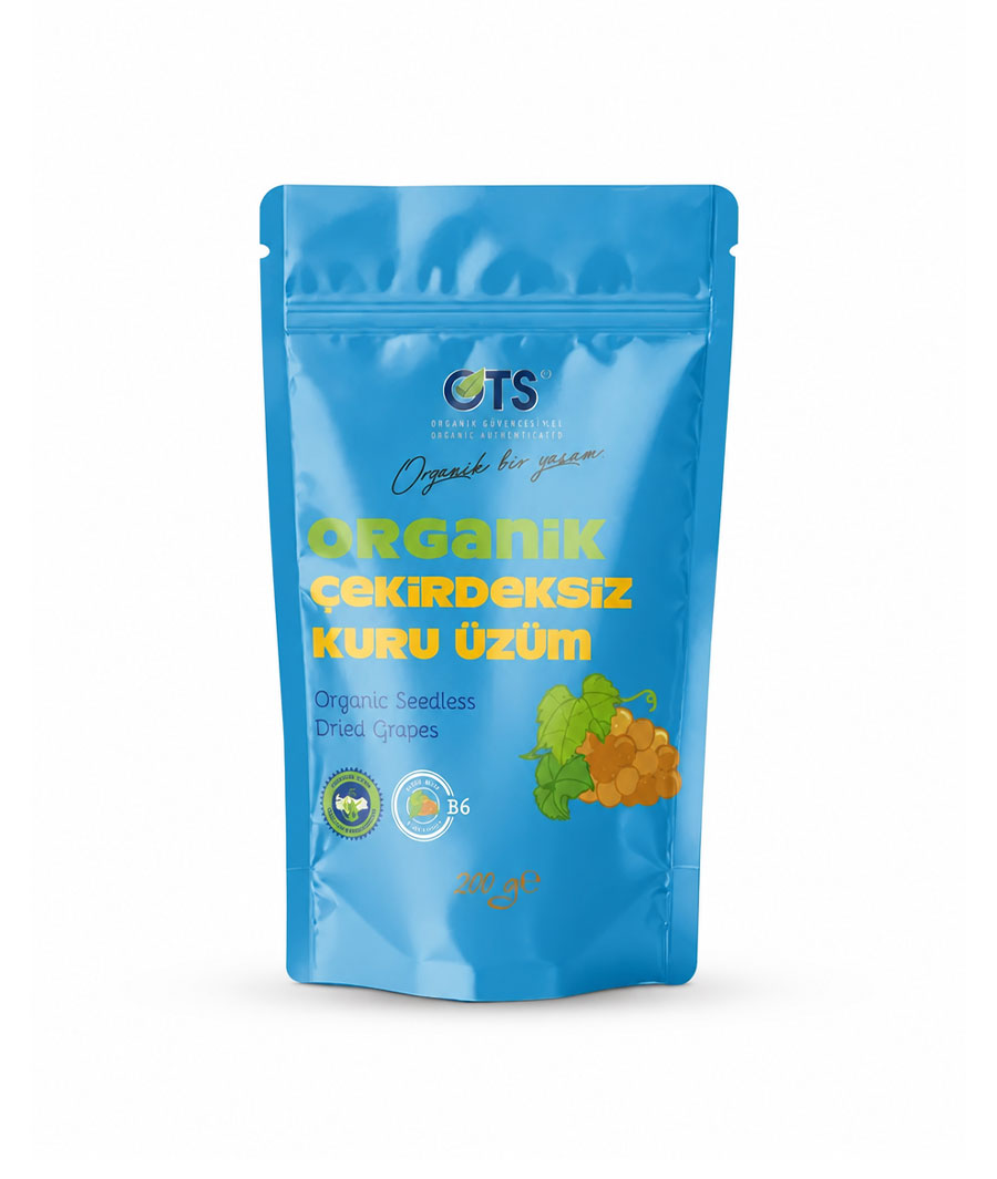 OTS Organik Çekirdeksiz Kuru Üzüm 200 g