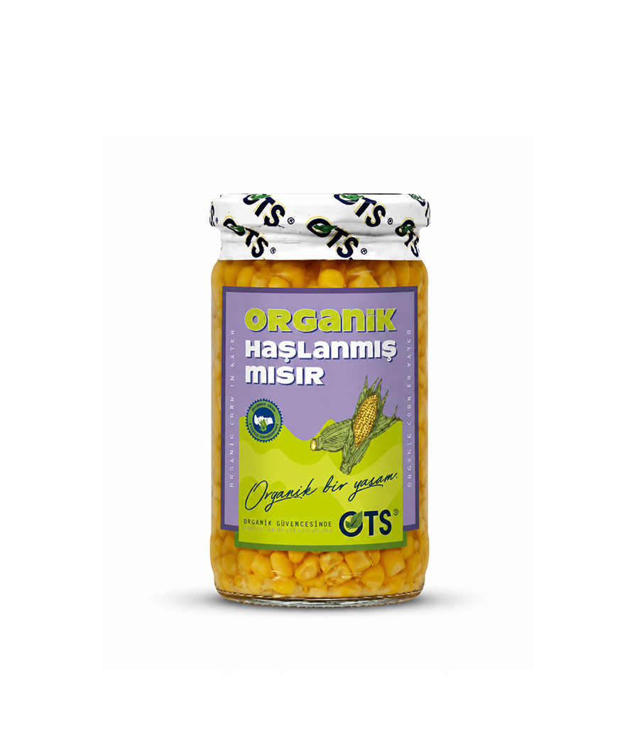 OTS Organik Haşlanmış Mısır 210 g