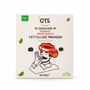 OTS Organik Kırmızı Mercimekli Fettuccine Makarna 350 g