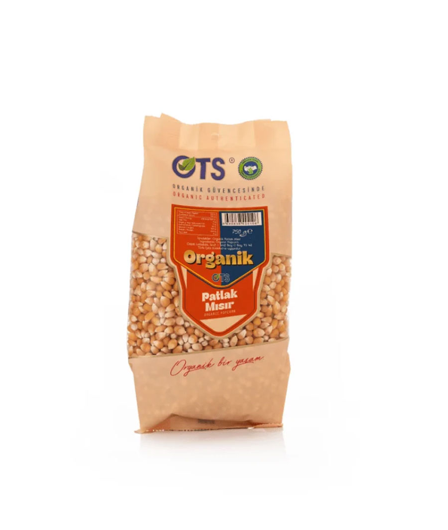 OTS Organik Patlak Mısır 750 g