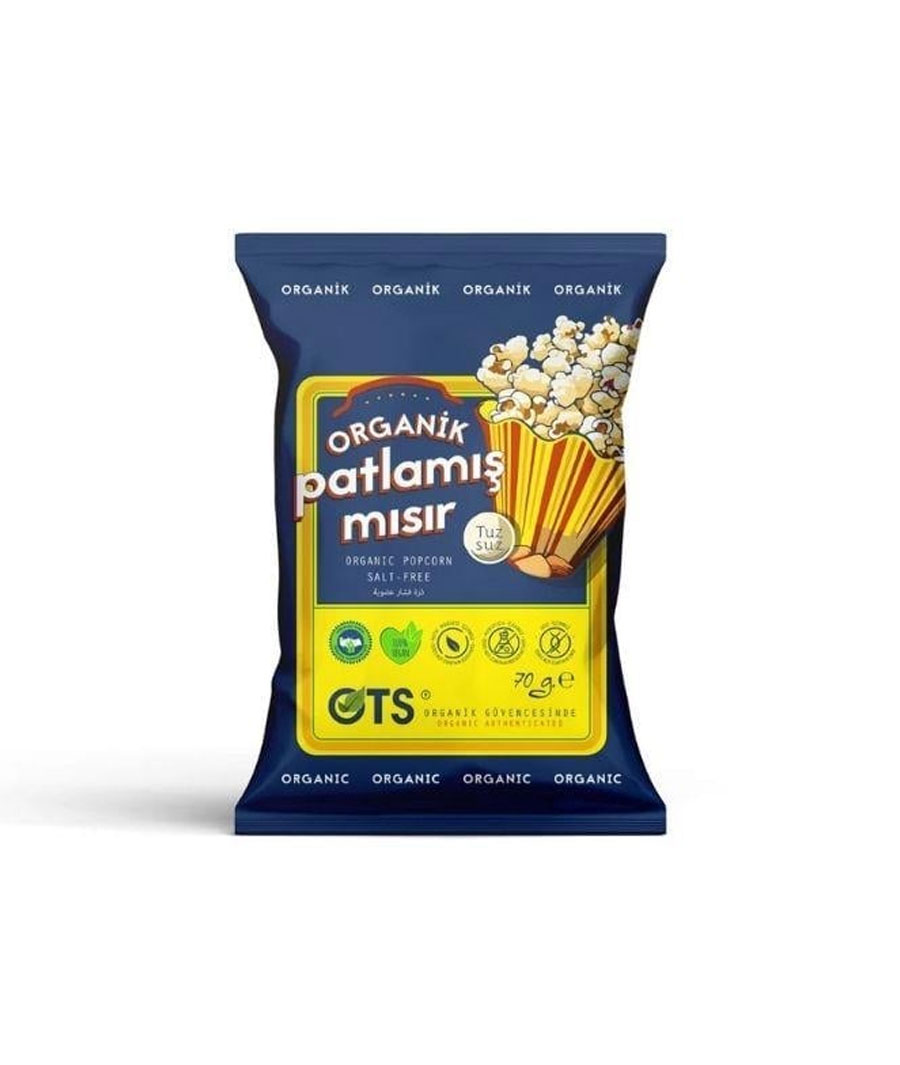 OTS Organik Patlamış Mısır 70 g