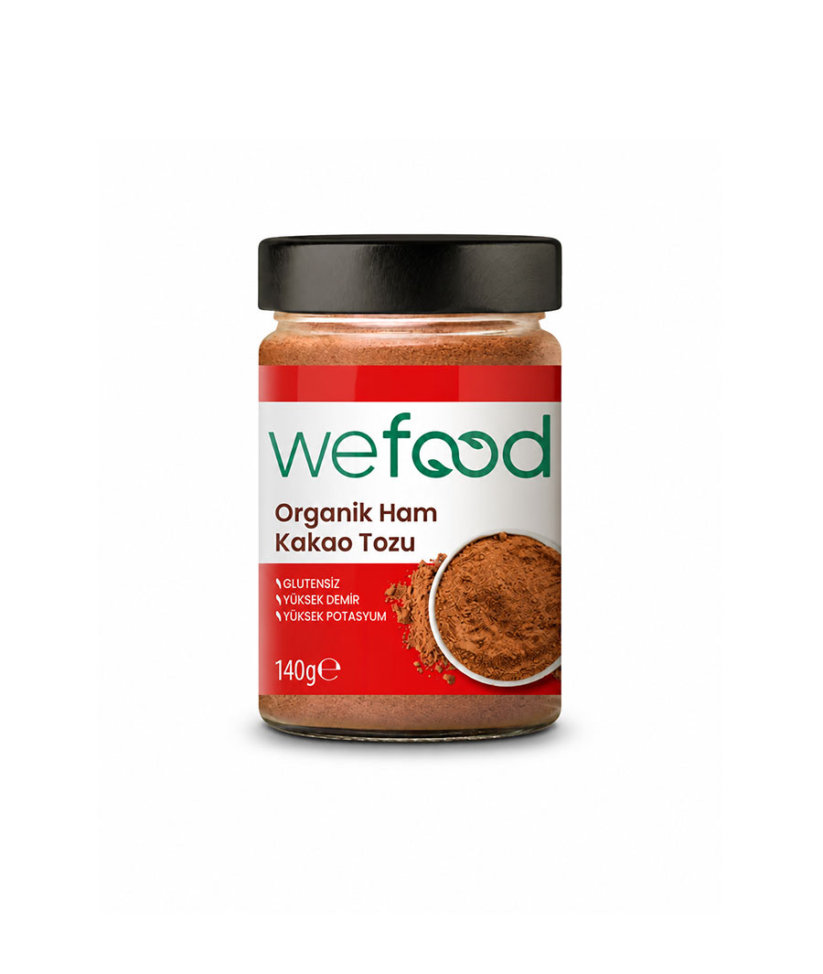 Wefood Organik Ham Kakao Tozu 140 g