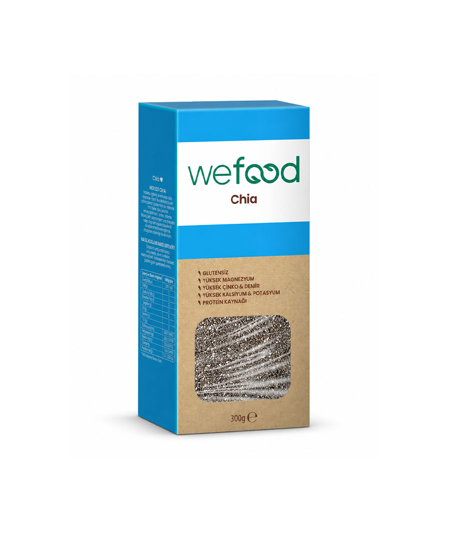 Wefood Siyah Chia (Glutensiz) 300 g